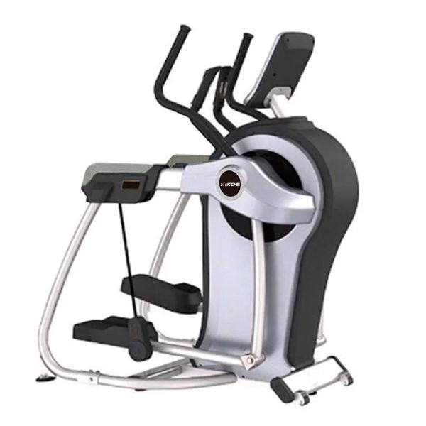  Elíptico Kikos Amx8810 Eletromagnético - 20 Níveis de Tensão - Passada 71cm