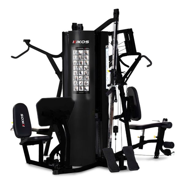 Estação de Musculação Kikos 518Bki - 4 Torres 72kg cada