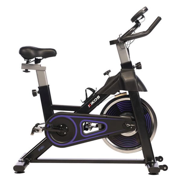 Bicicleta Ergométrica Spinning Kikos F2I Roda De Inércia 8Kg